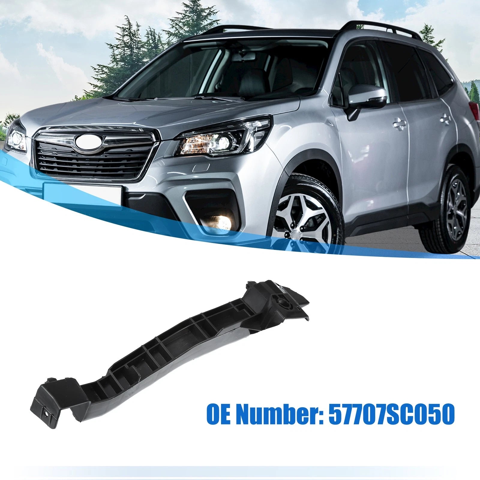 Front Left Bumper Cover Bracket for Subaru Forester 2009–2013