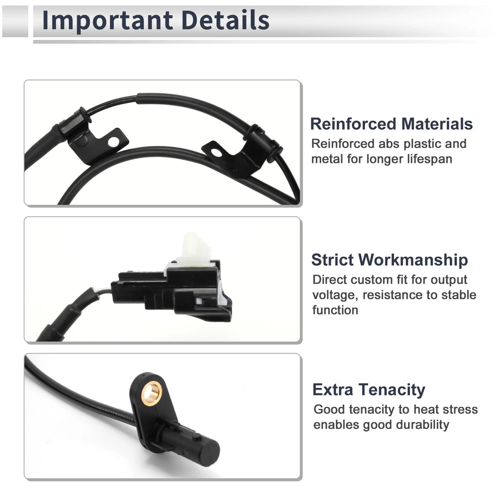 ABS Wheel Speed Sensor Replacement for Hyundai Azera (2012–2014)