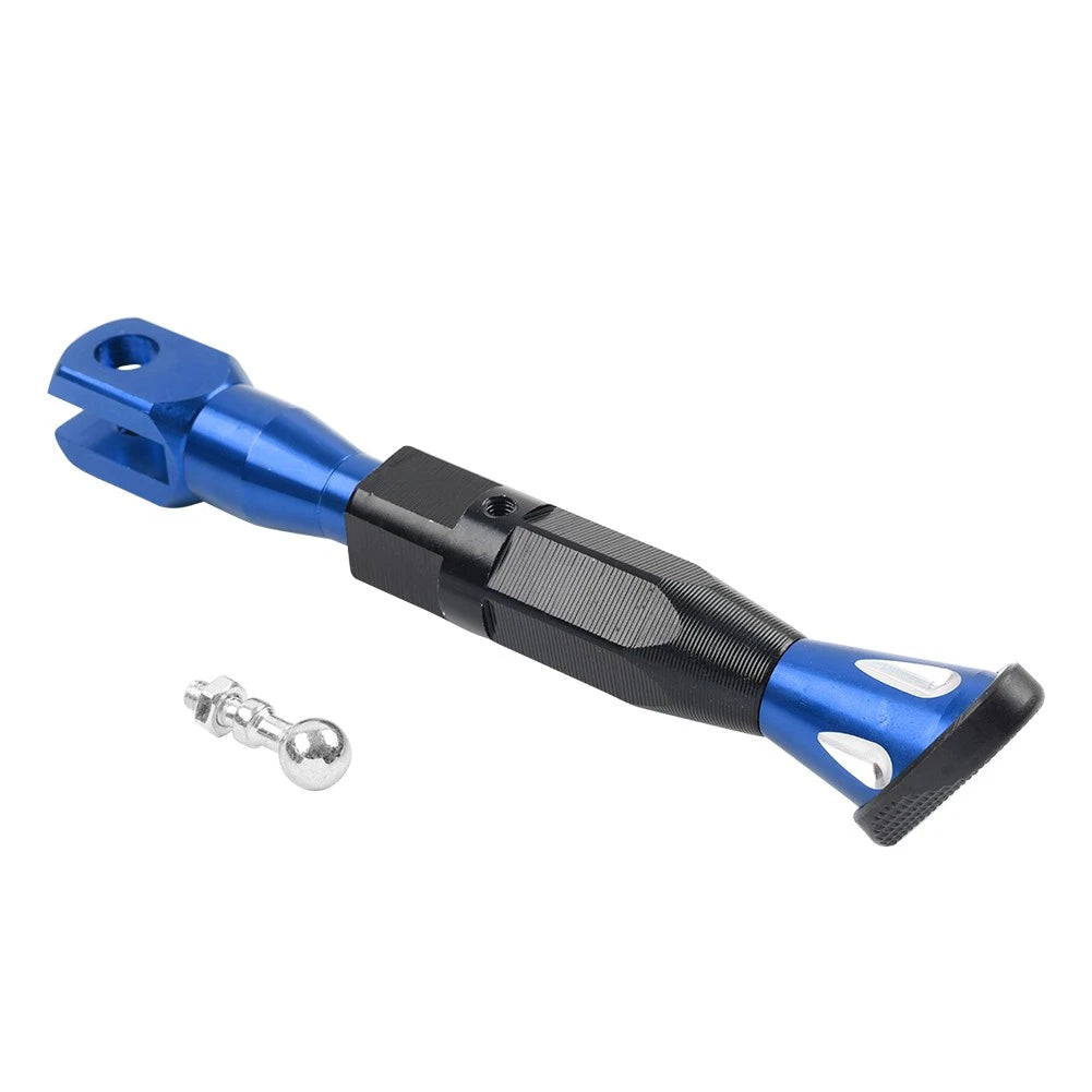 Adjustable Kickstand Foot for Motorcycle Universal (All Years) - Blue
