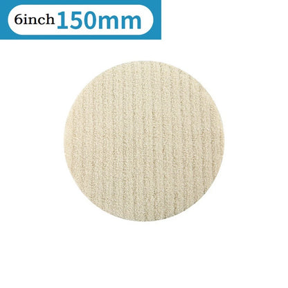 Polishing Pads Set of 4 75-180mm Coated Cushion Wool Buffing
