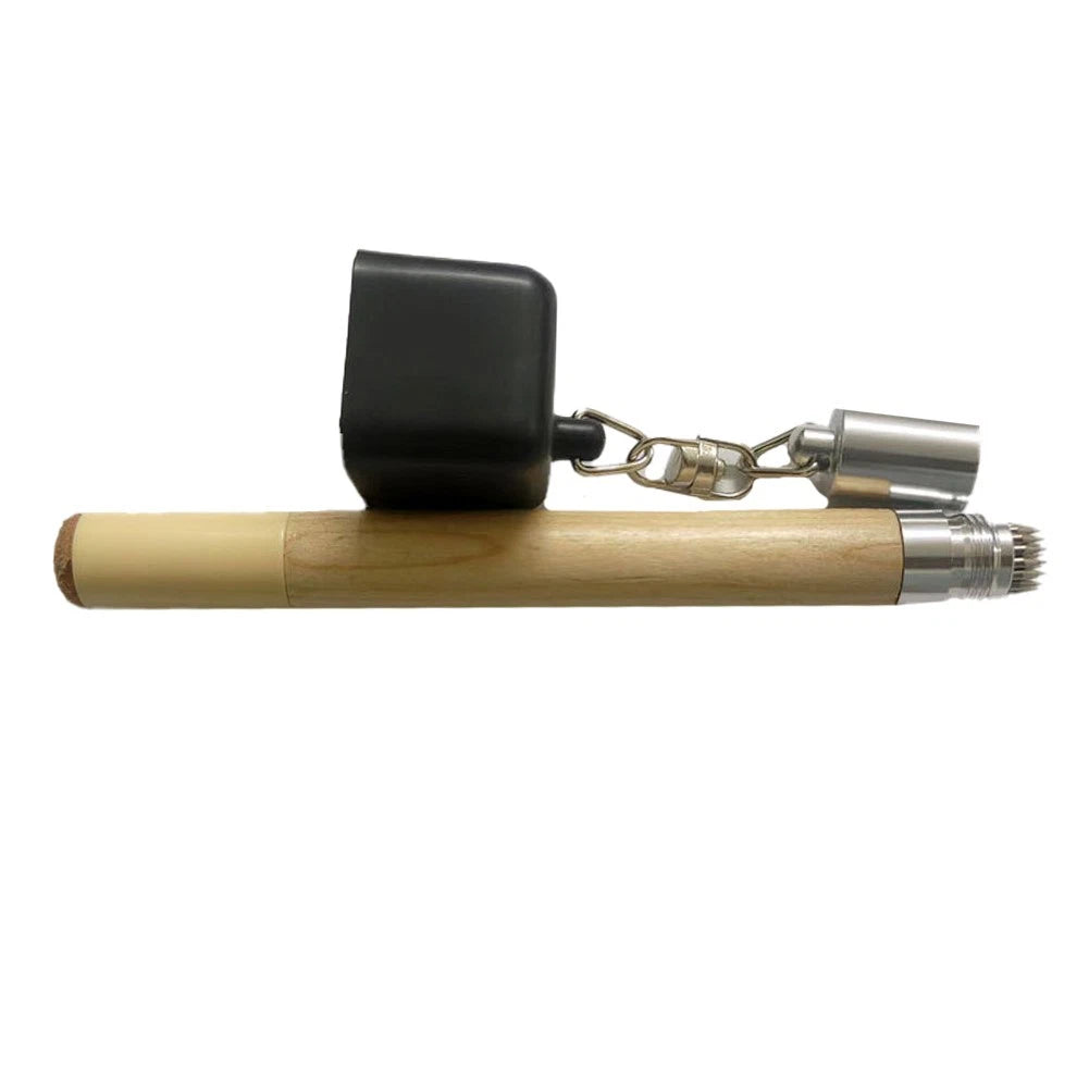 2-in-1 Snooker Cue Tip Shaper and Chalk Holder Tool