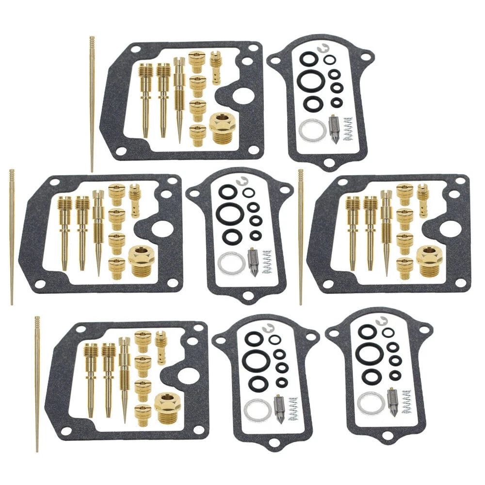 4X Carburetor Gasket Repair Kit for Kawasaki KZ900A KZ900B KZ650B (1976–1977)