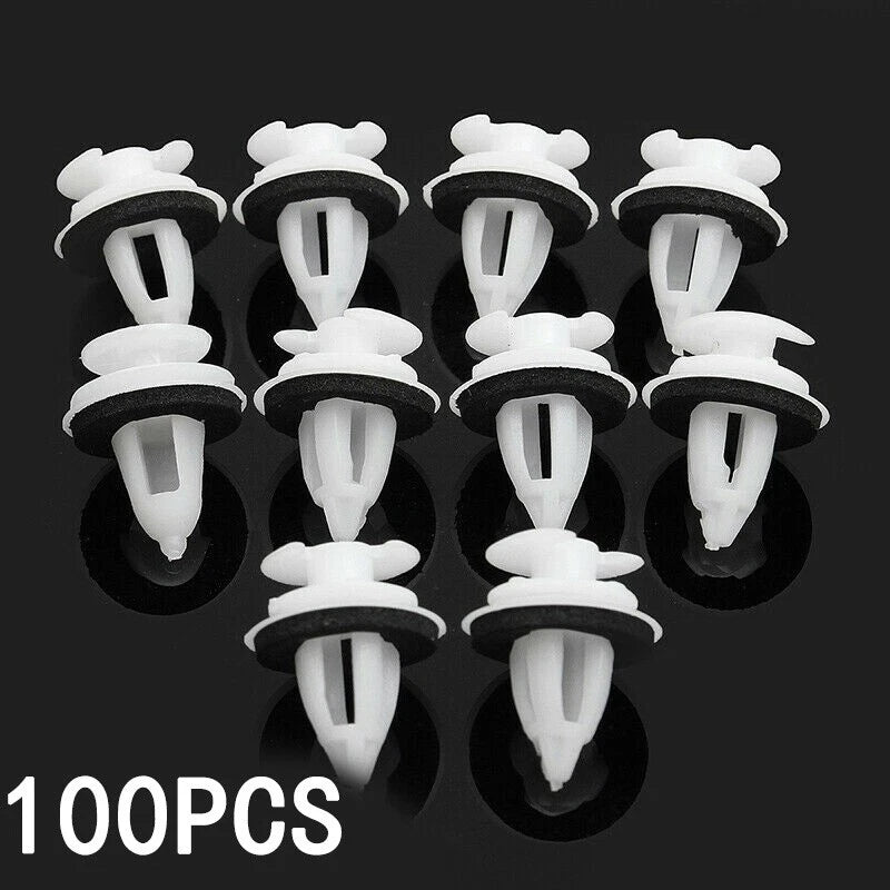 100pcs Door Panel Clips with Seal Ring for BMW E34 E36 E38 E39 E46 X5 M3 M5 Z3