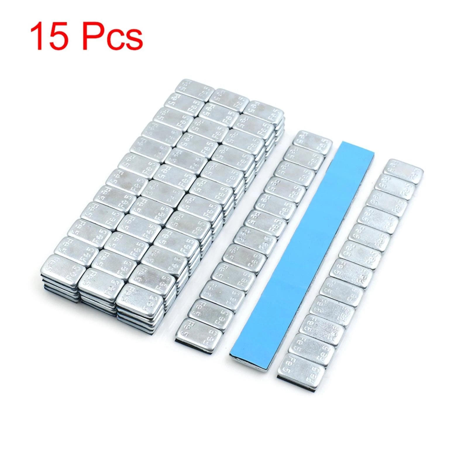 Self Adhesive Wheel Balance Weights Strips for Motorcycle 140 x 19mm 15pcs (2.1oz) (2000–2000)