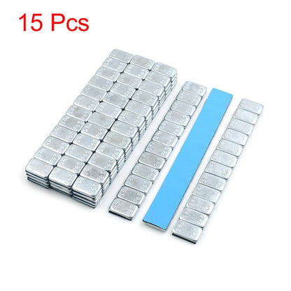 Self Adhesive Wheel Balance Weights Strips for Motorcycle 140 x 19mm 15pcs (2.1oz) (2000–2000)
