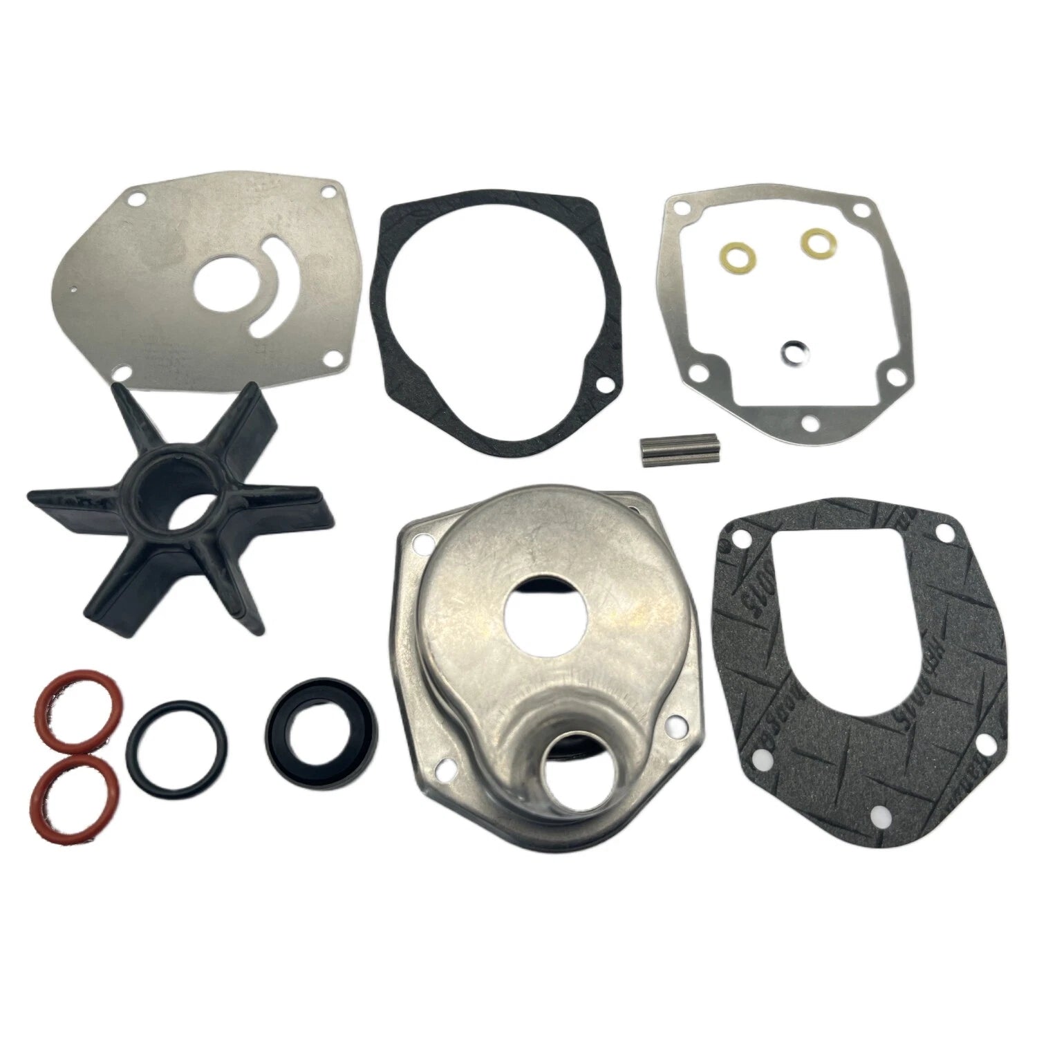 Water Pump Impeller Kit with Housing for Mercury 4-Str 75 80 90 100 HP (1975–1990) 46-43024A7