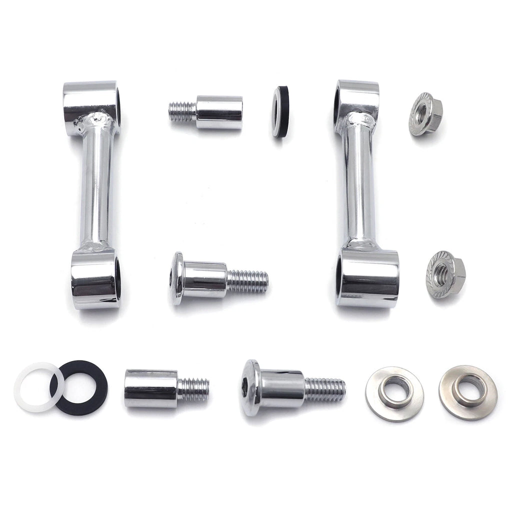 Chrome Front Fender Mount Bracket Kit for Harley Softail Springer FXSTS (1993–2006)
