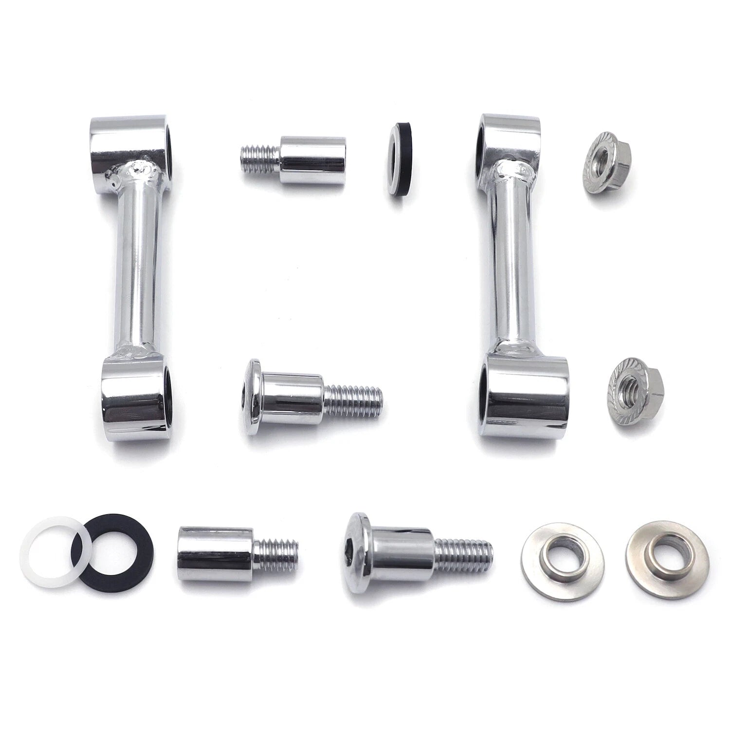 Chrome Front Fender Mount Bracket Kit for Harley Softail Springer FXSTS (1993–2006)