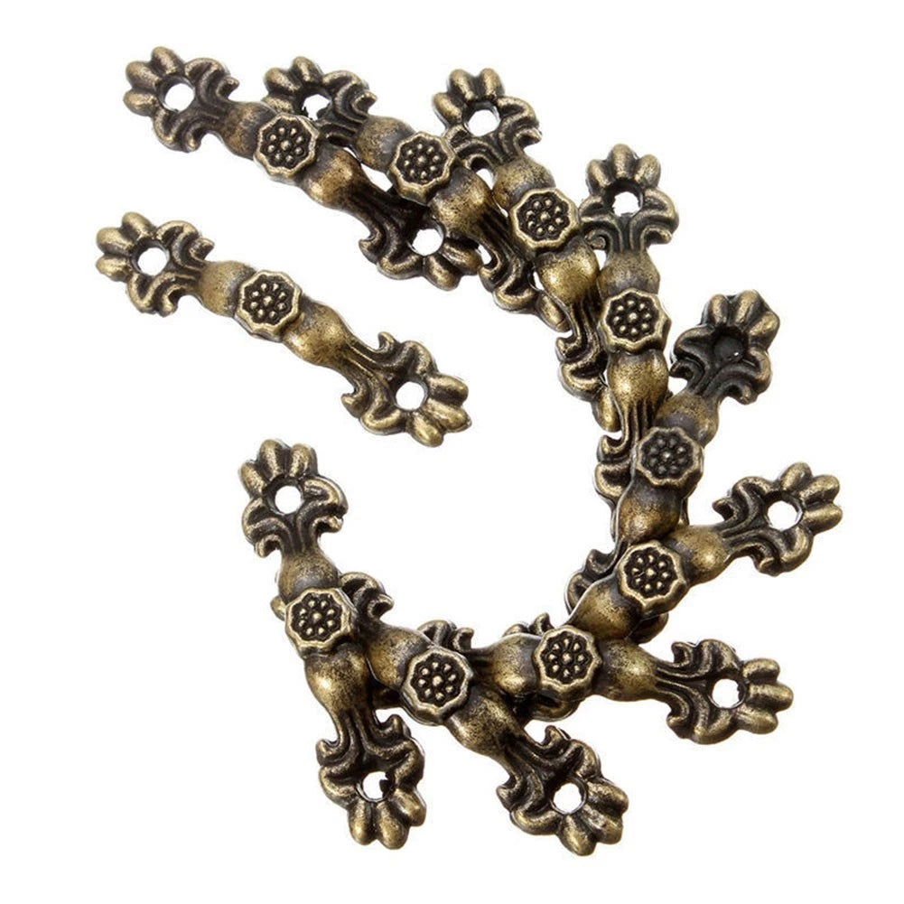 Pack of 10 Decorative Handles for Jewelry Boxes and Cabinets