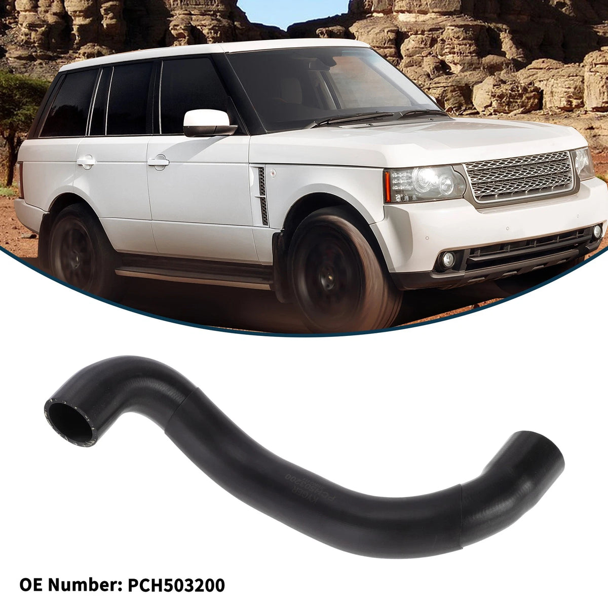 Radiator Hose for Land Rover Range Rover III (L322) (2002–2012) No.PCH503200