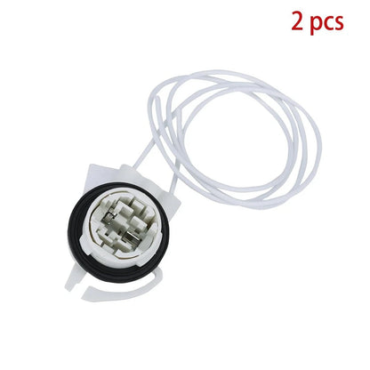 2X Light Socket Wire Harness Pigtail for Cadillac Chevy Buick Pontiac (19258649, 645-607, LS94)