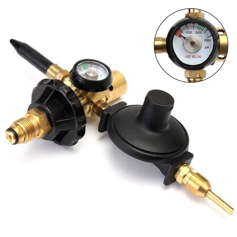 Secure Connection Helium Balloon Regulator Valve for Safety and Stability