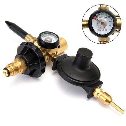 Secure Connection Helium Balloon Regulator Valve for Safety and Stability