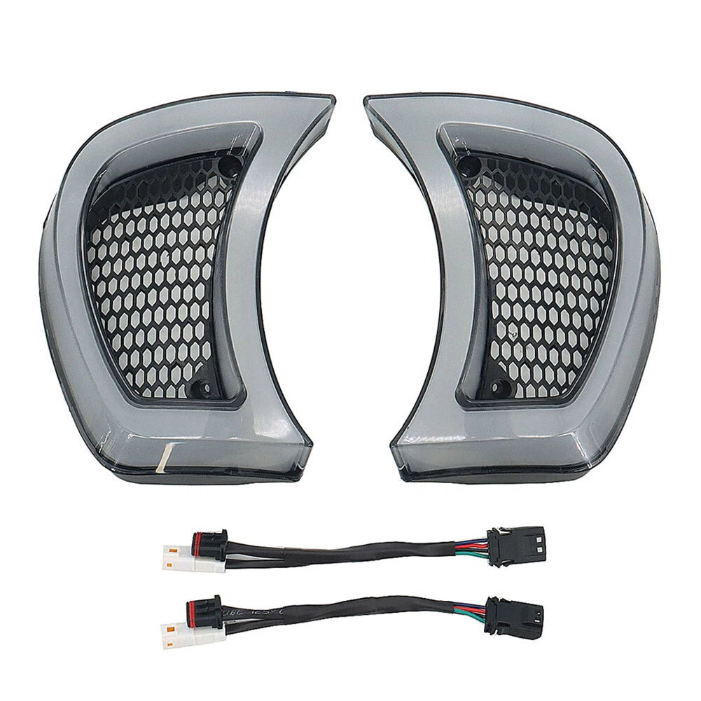 LED Headlight Vent Accent Indicator Light for Harley Road Glide (2015–2023)