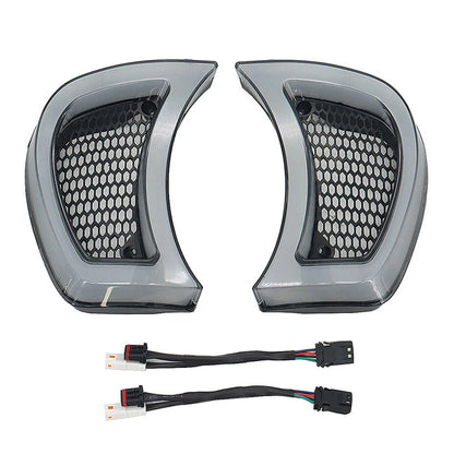 LED Headlight Vent Accent Indicator Light for Harley Road Glide (2015–2023)