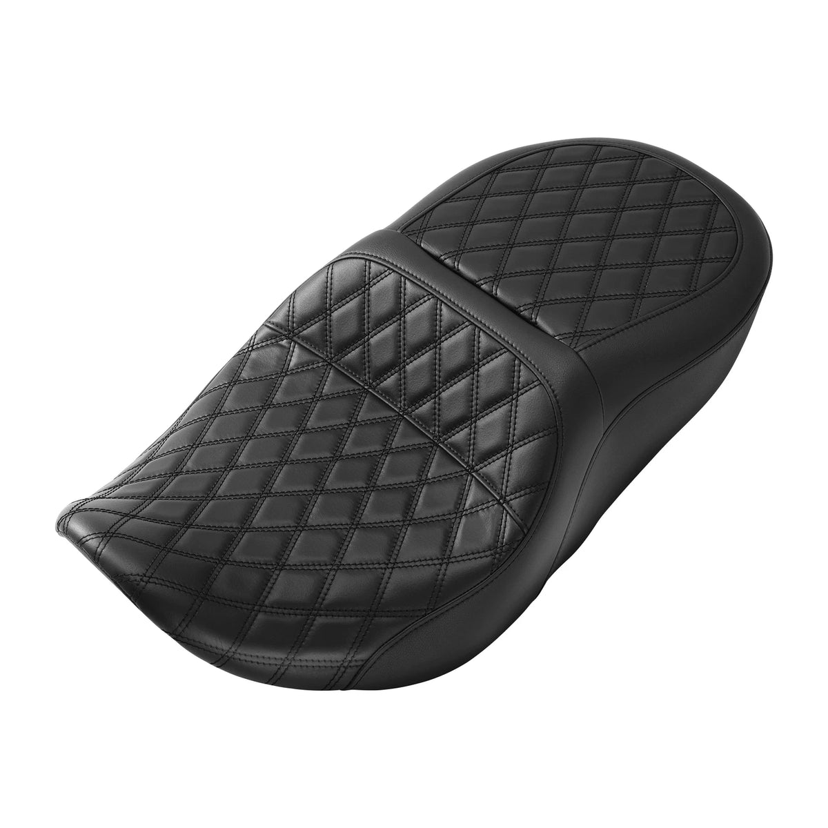 Black Driver Passenger Seat for Harley CVO Road Street Glide (2023–2025)