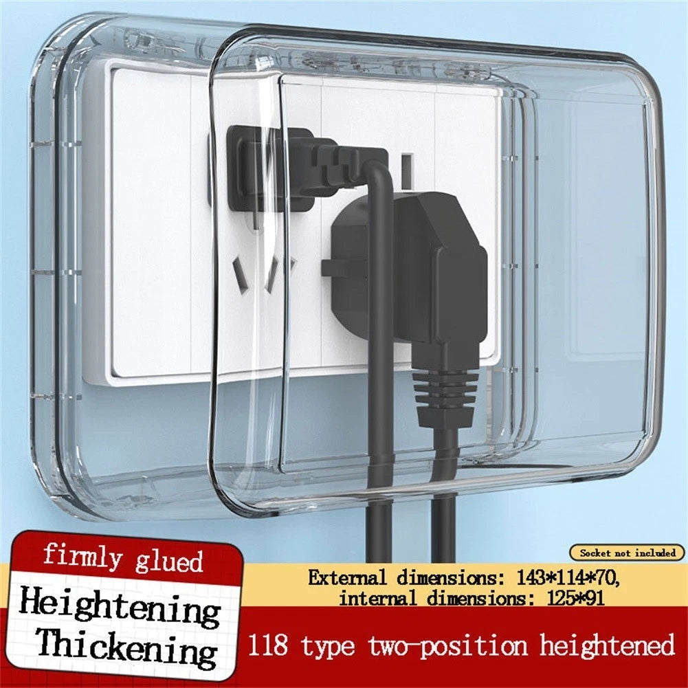 Outlet Protection Box for (Sealed Splash/Dust Protection)