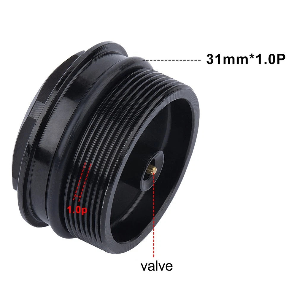 Bike Fork Valve Nut for MTB Bicycle (2022) 28.8xP1.0mm