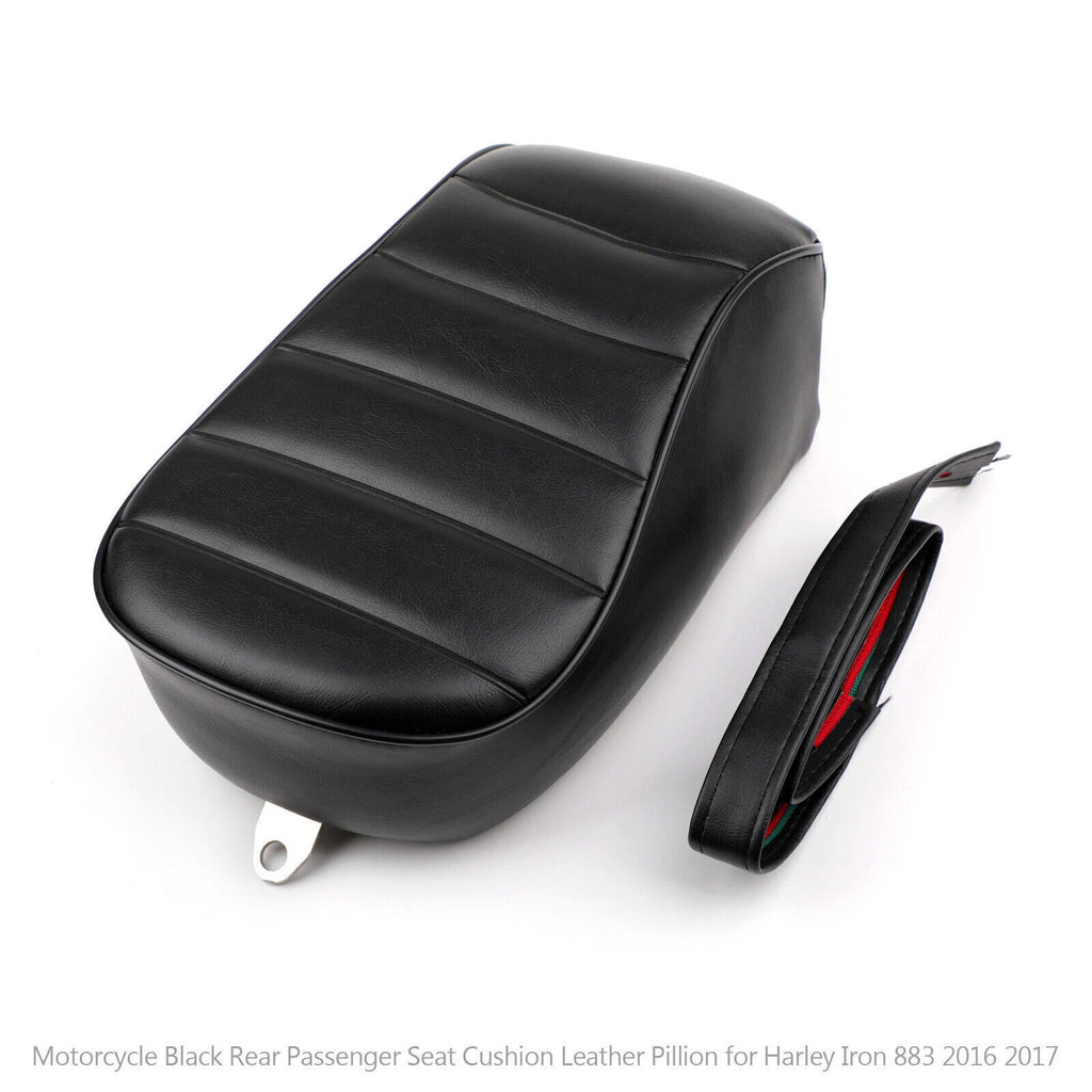 Rear Passenger Pillion Seat for Harley Sportster Iron 883 XL883N (2016–2019)