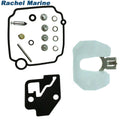 Carburetor Repair Kit 66M-W0093-00 for Yamaha 15HP 4-Stroke