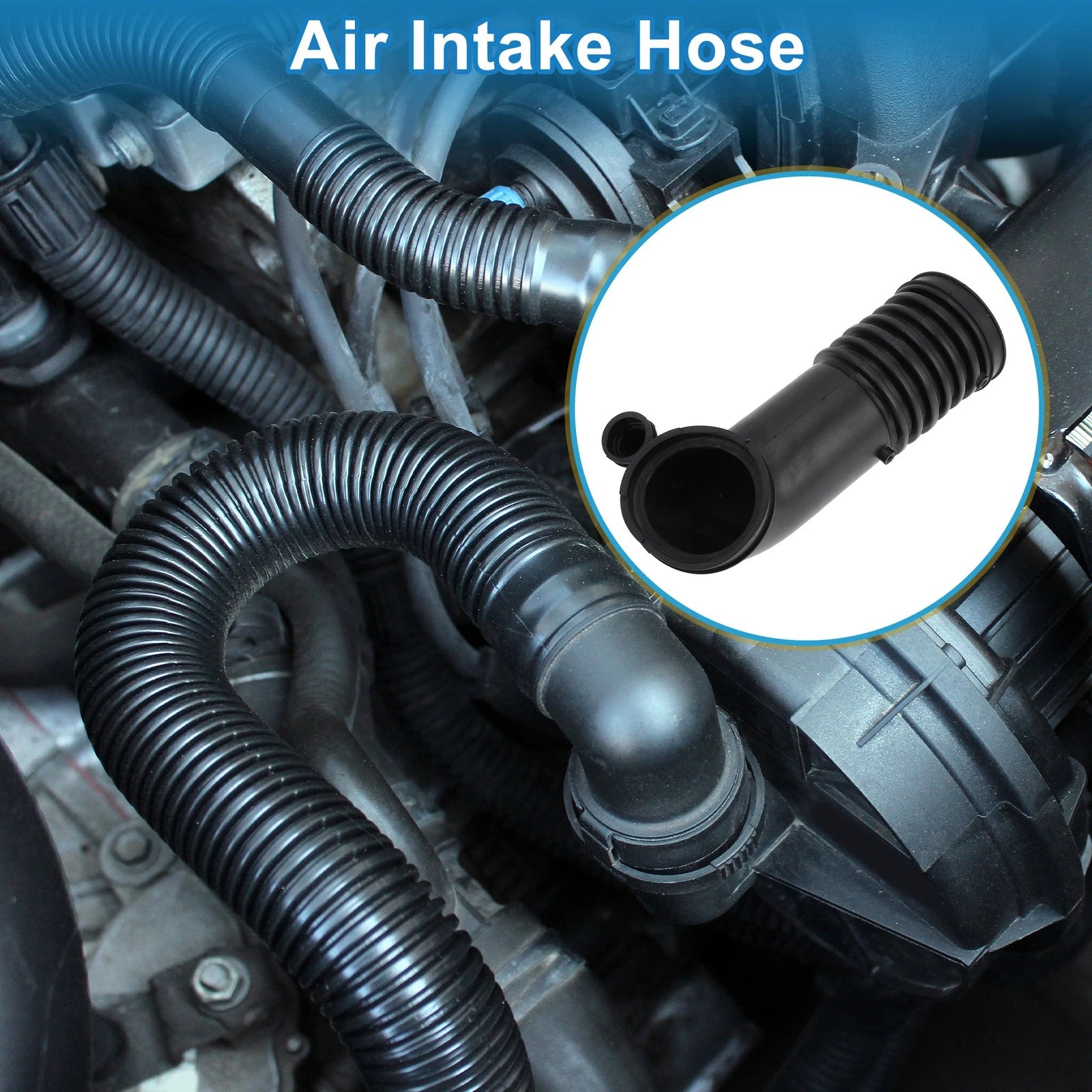 Engine Air Intake Hose Replacement for BMW 540i 740iL 4.0L V8 (1993–1995)