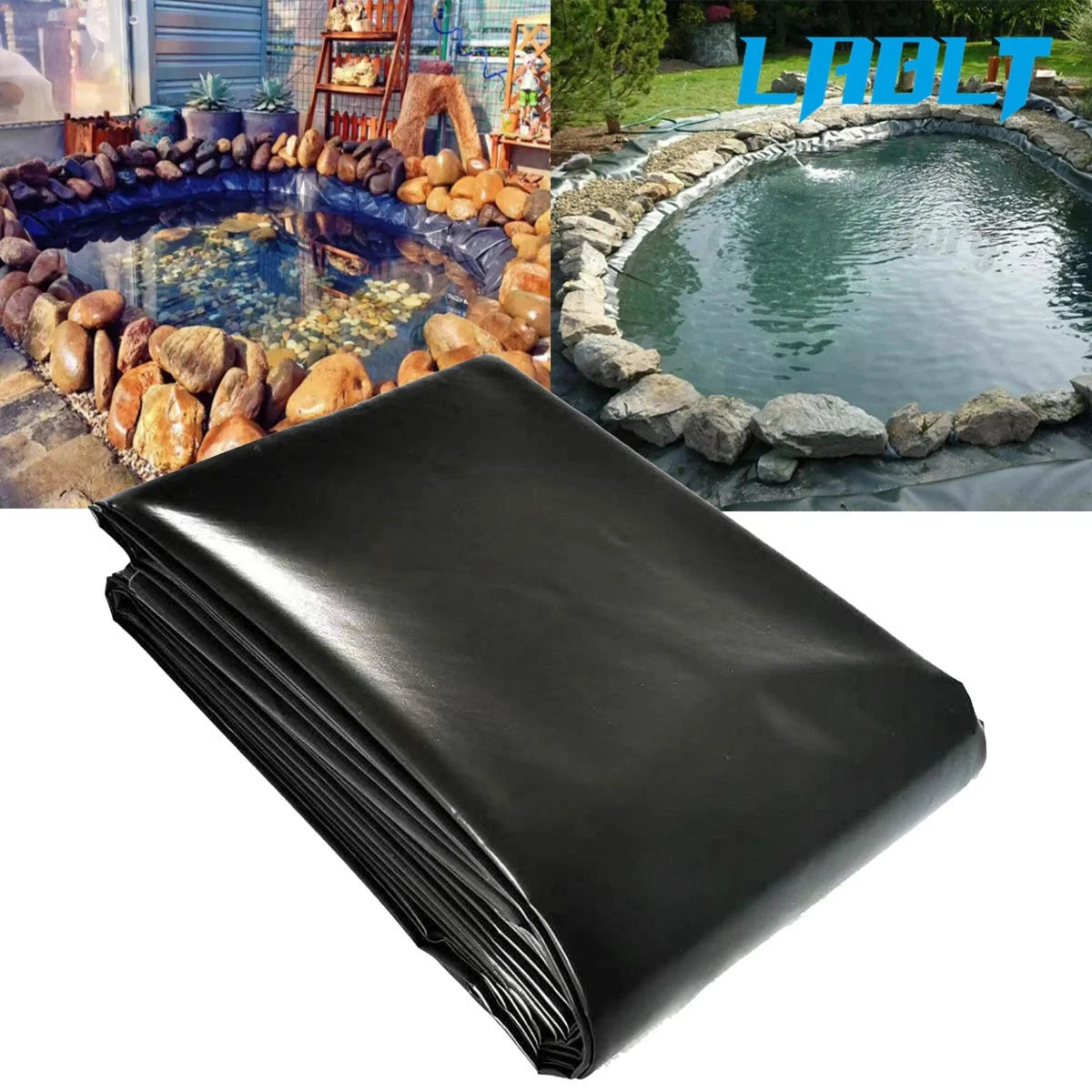 Fish Pond Liner for Garden Pool (13x18 FT)