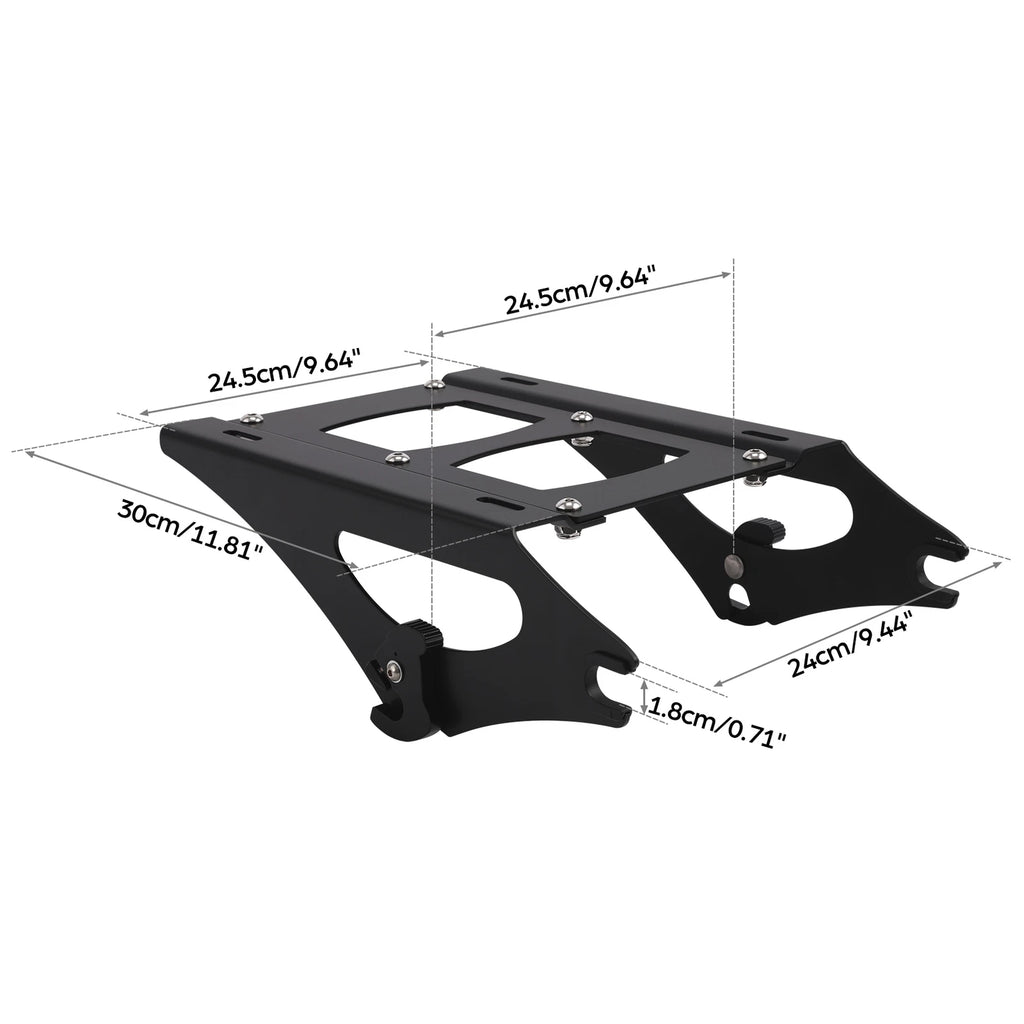 2-Up Mounting Rack & 4 Point Docking Kit for Harley Electra Road Glide (2014–2026)