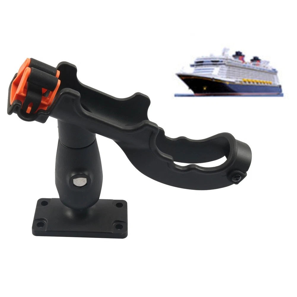 Adjustable Fishing Rod Support Bracket for Boat (360 Degree Rotating)