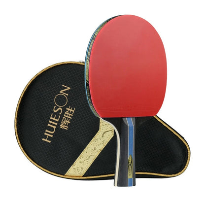 4 Star Table Tennis Racket with Pimples in Rubber