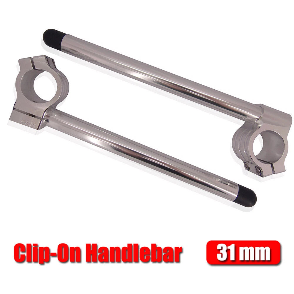 295mm Clip-On Handlebars for Universal Fit 31mm Fork Tubes