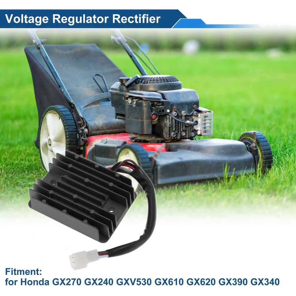 Voltage Regulator Rectifier Replacement for Honda GX270 GX240 GXV530 (2005–2005)
