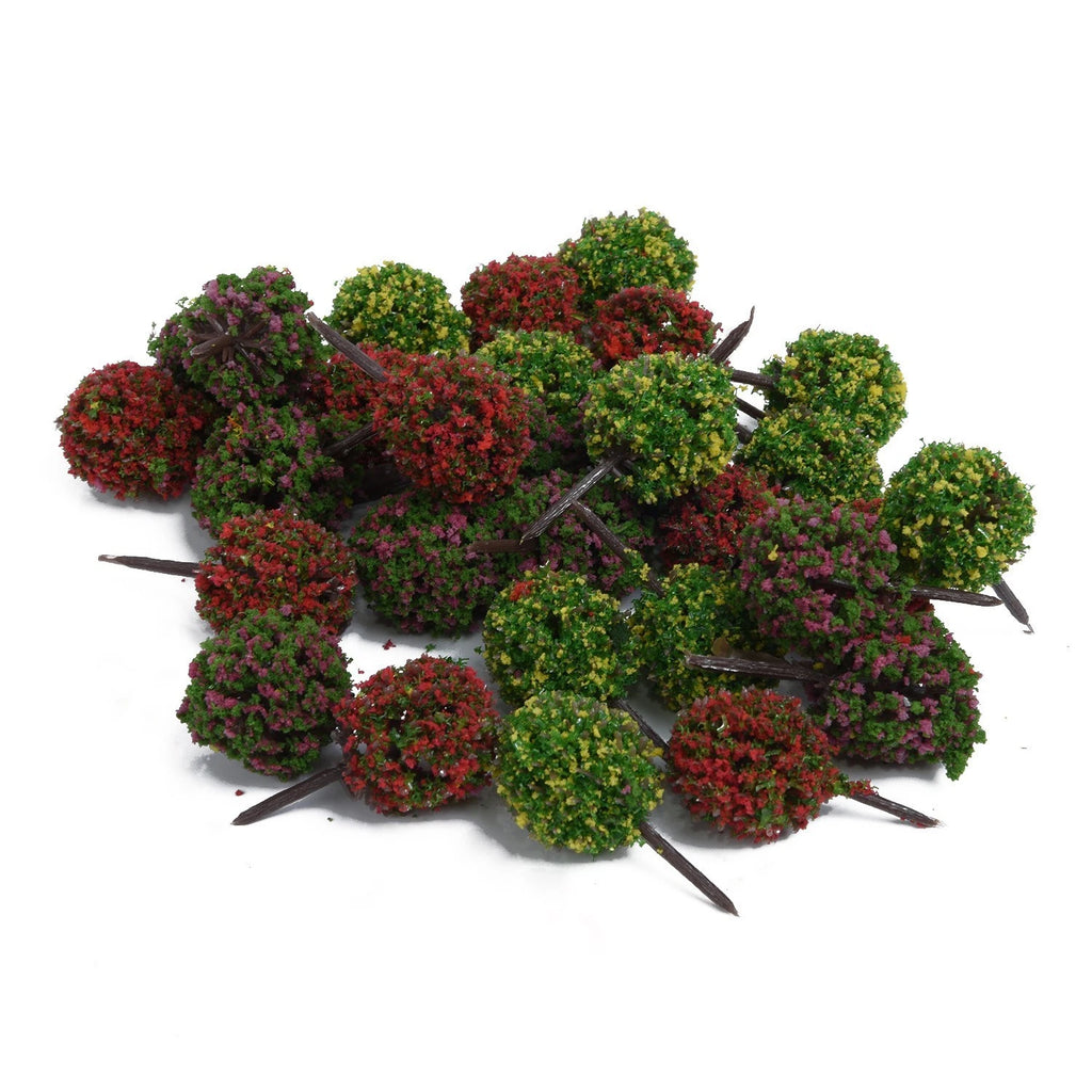 1:100 Scale Model Trees for Train Layout Park Scenery