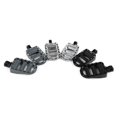 Front Footrests Foot Pegs for Harley Softail Dyna Road King Electra Glide (–2023)
