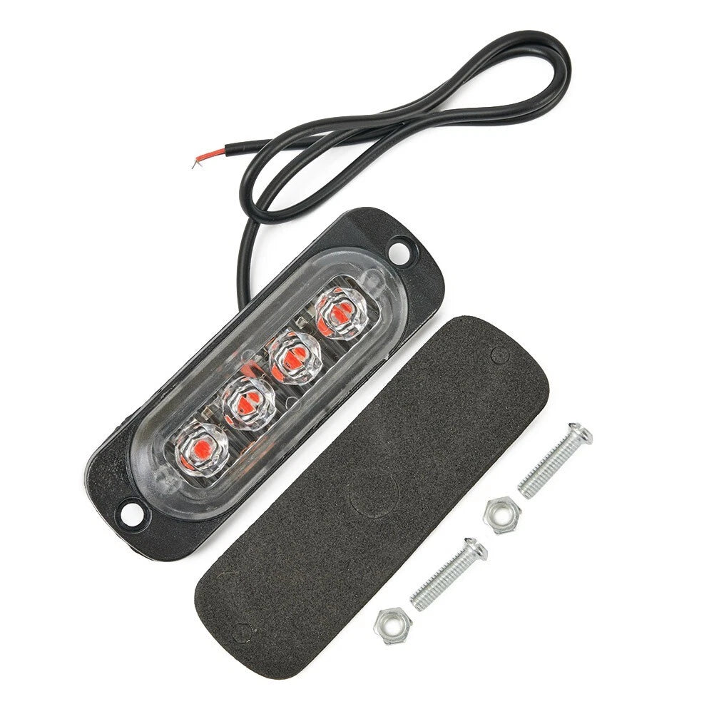 4X LED Working Light Kit for Truck (Transparent Lens)