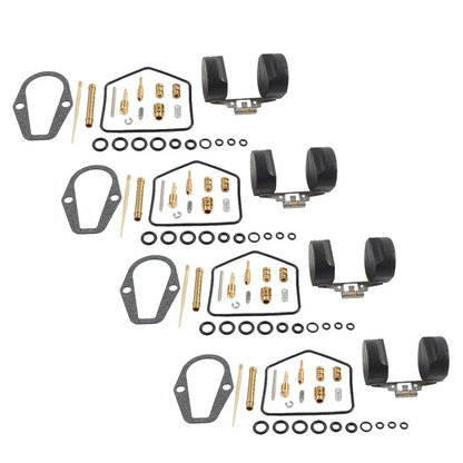4X Carburetor Rebuild Kit Jets Gaskets for Honda CB500 (1971–1973)