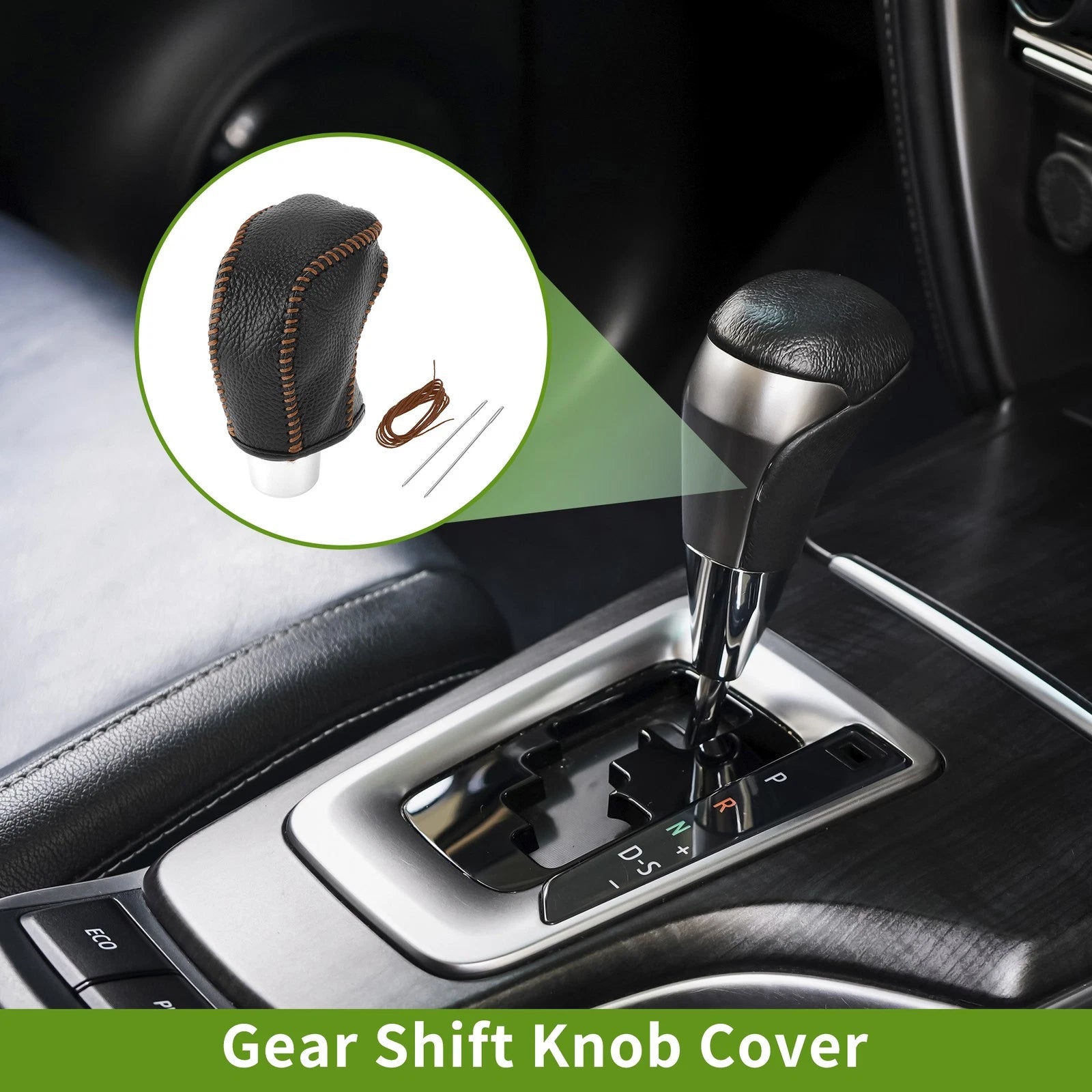 Gear Shift Knob Cover Replacement Set for Toyota Tacoma (2016–2022)