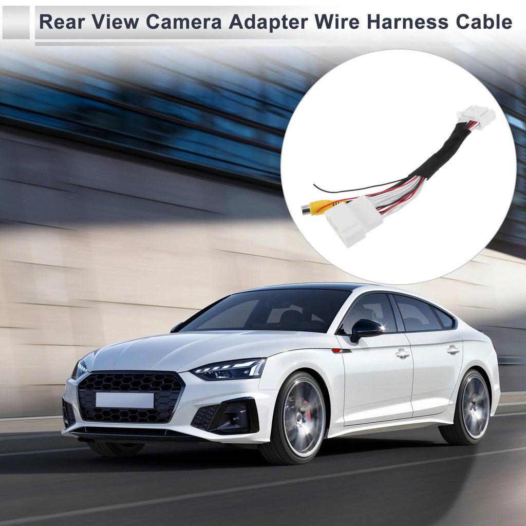 Rear View Camera Adapter Wire Harness for Mazda 3 Hatchback (2014–2017) RCA