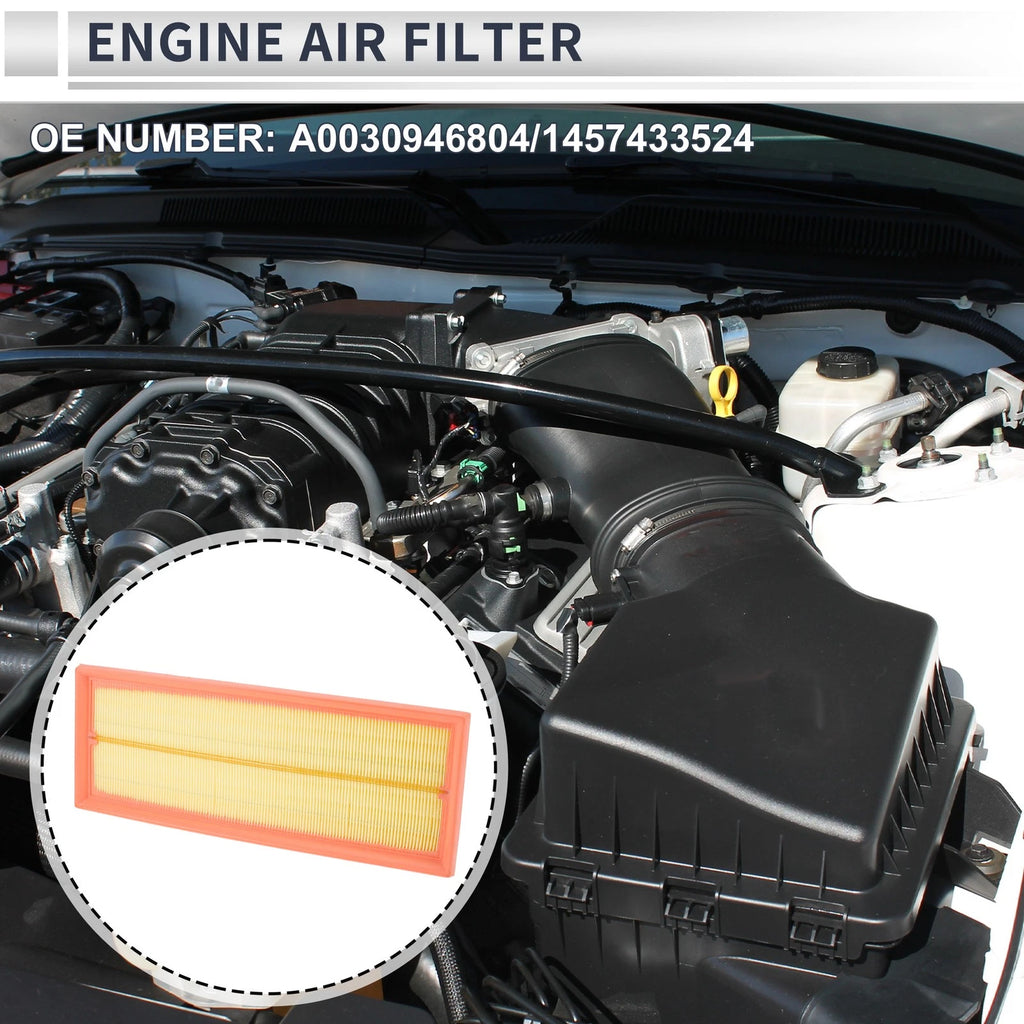 Engine Air Filter Replacement for Mercedes-Benz SL (1997–2001)