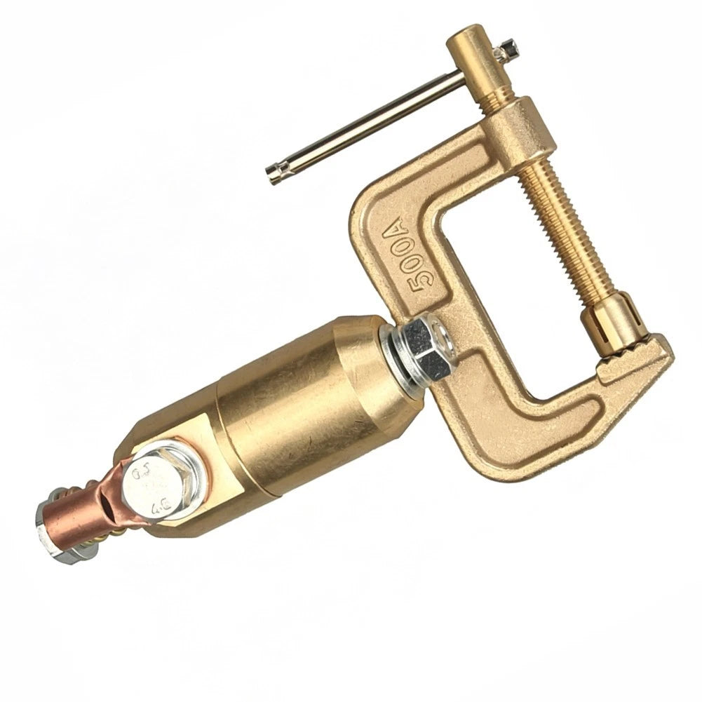 1000A Welding Ground Clamp with 360 Degree Rotation + 500A Earth Clamp