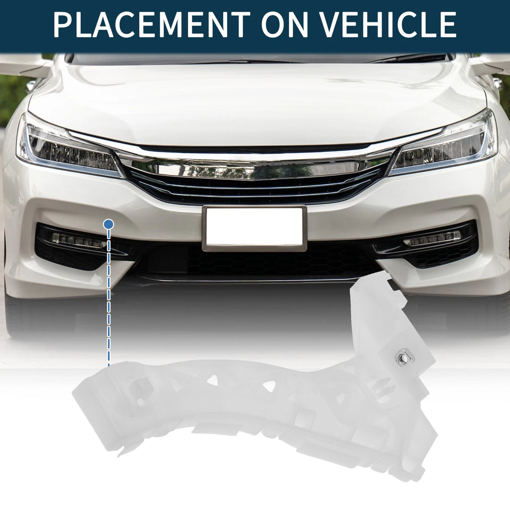 Right Front Bumper Retainer Bracket Replacement for Mazda 3 (2004–2009)