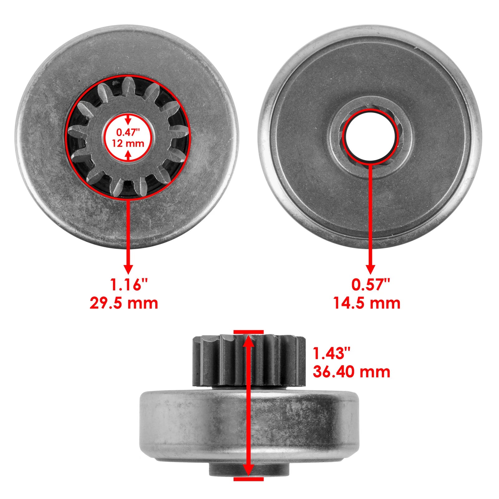 Starter & Drive Bendix for Seadoo RXT 215 (2008–2010)