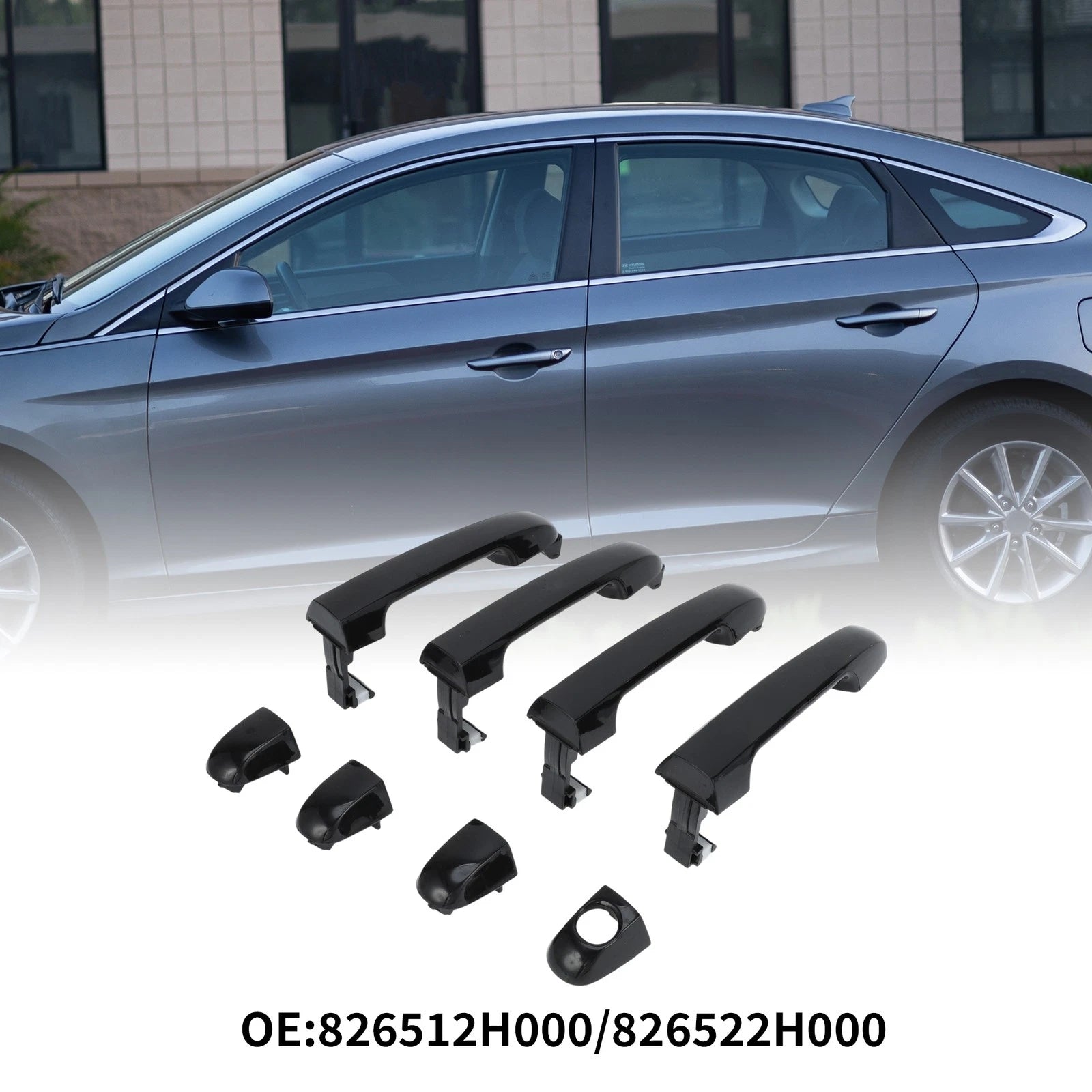 Door Handles Front Left Right Replacement for Hyundai Accent GLS (2006–2011)