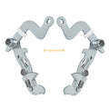 Set of 2 Brake Lever Brackets for Kawasaki Mule 2510 3000 3010 3020 4000 4010