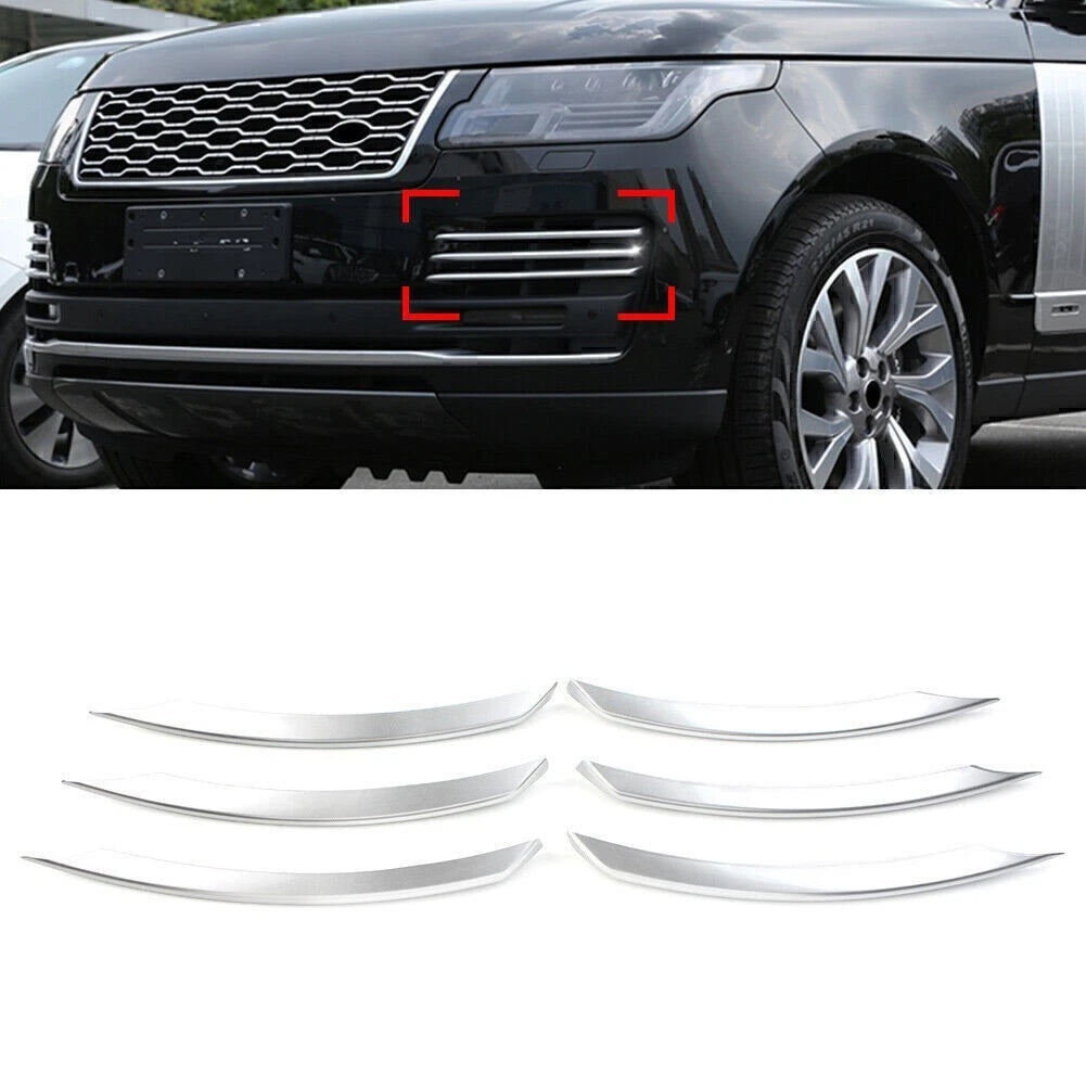 Front Bumper Fog Light Lamp Cover for Land Rover Range Rover Vogue L405 (2018–2021)