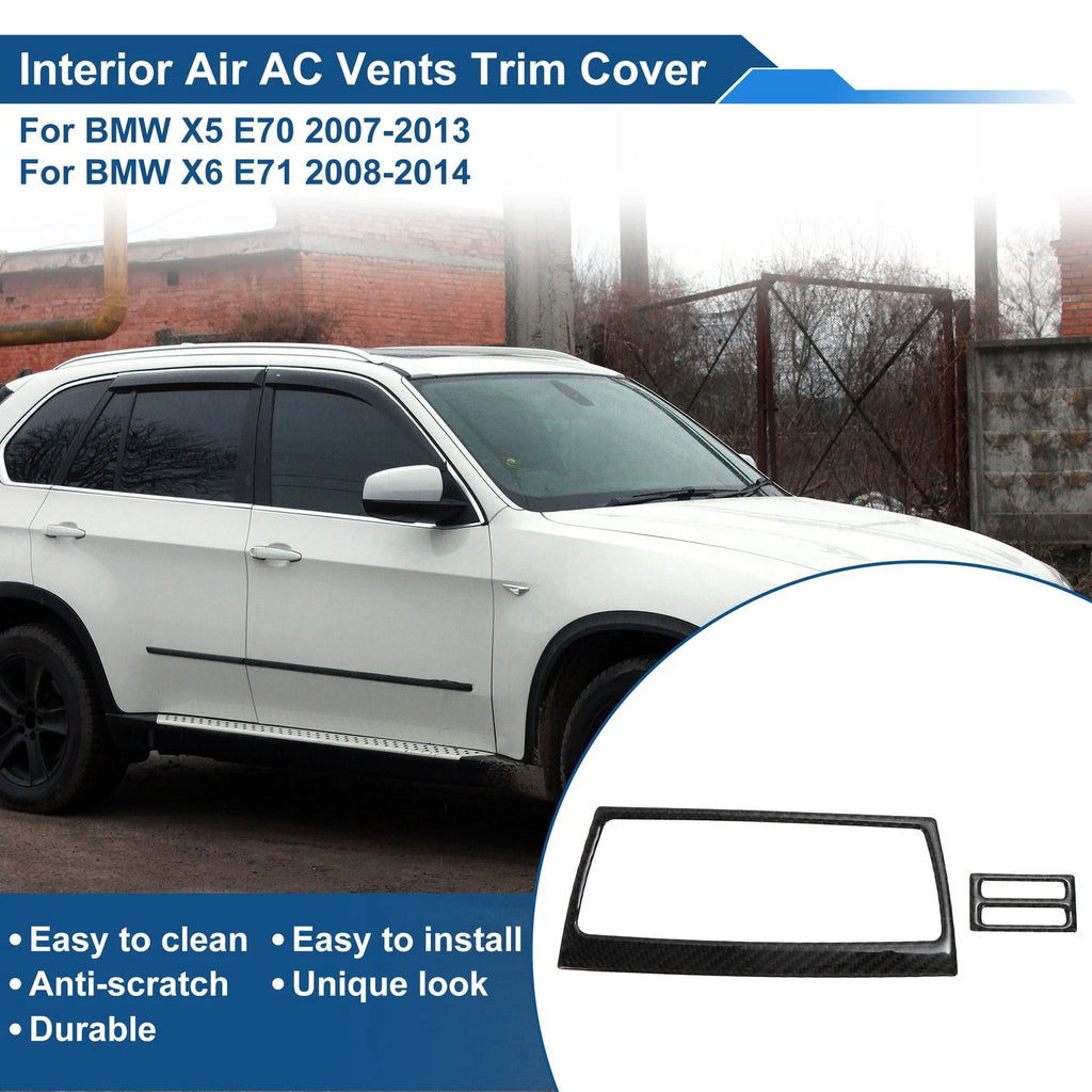 Air Condition Outlet Vent Trim Cover Frame for BMW X5 E70 (2007–2013)