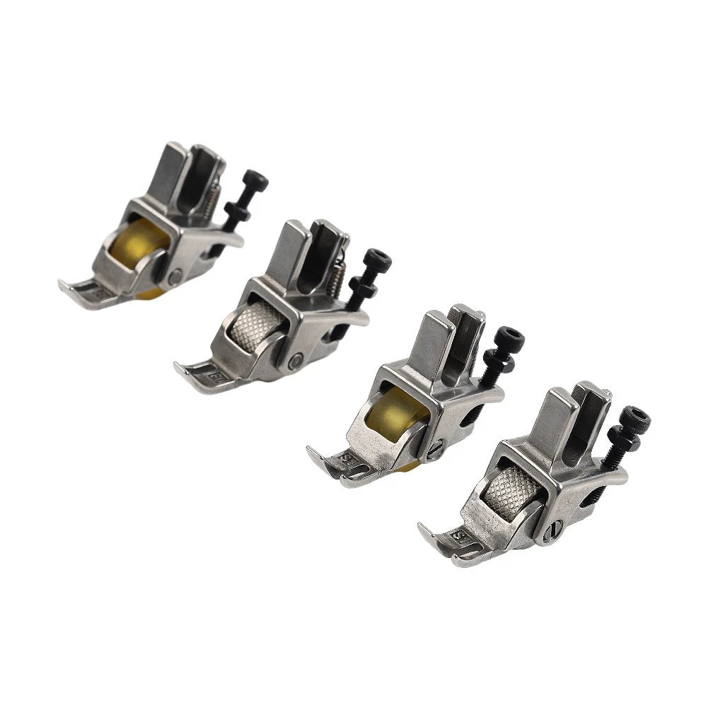 Adjustable Zipper Wheel Roller Presser Foot for Industrial Sewing Machines