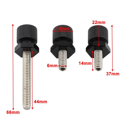 3X Windshield Screw 6mm for Harley Electra Glide Street Glide Ultra Limited (2014–Present)