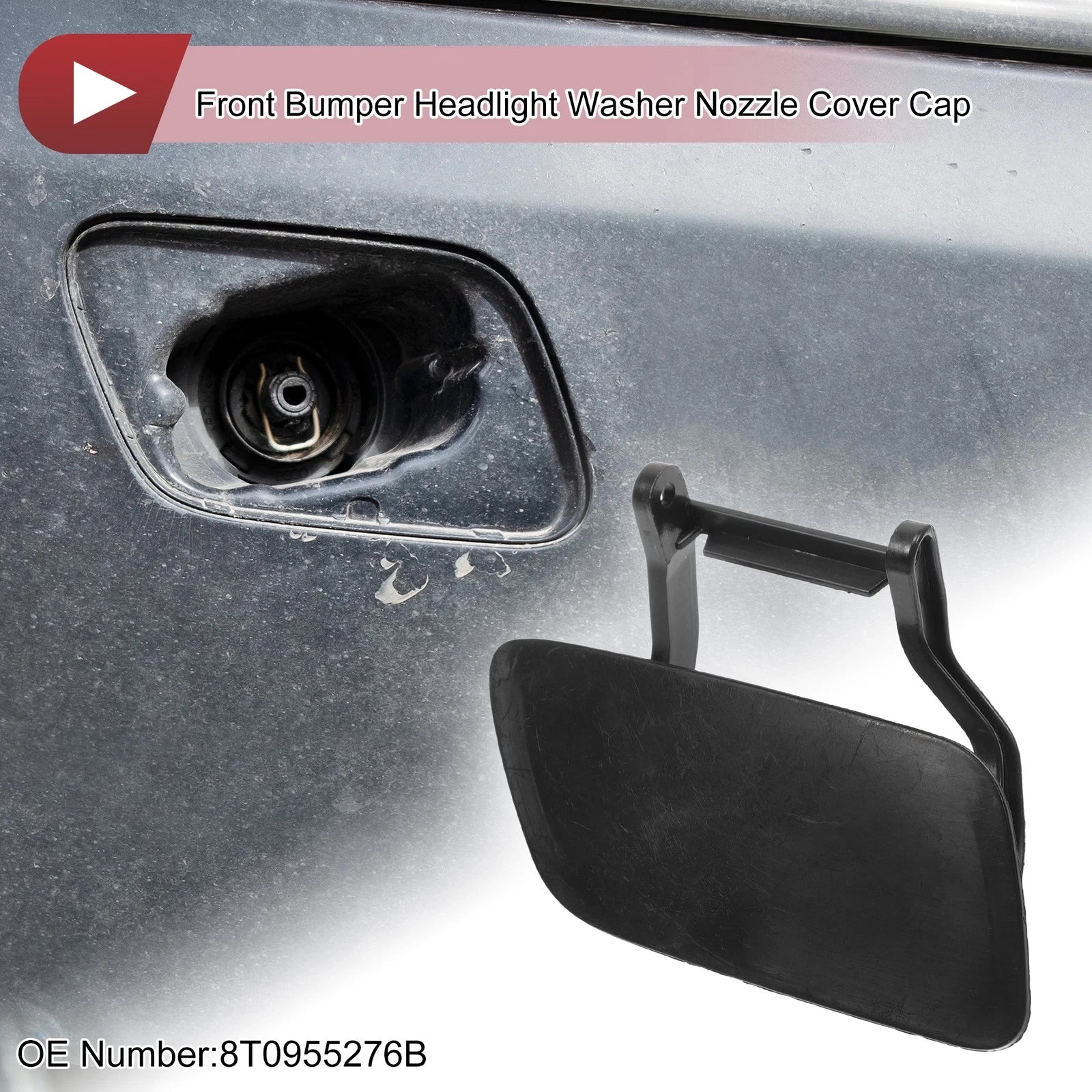 Windshield Washer Nozzle Cover Cap Front Right for Audi A5 (2012–2017)