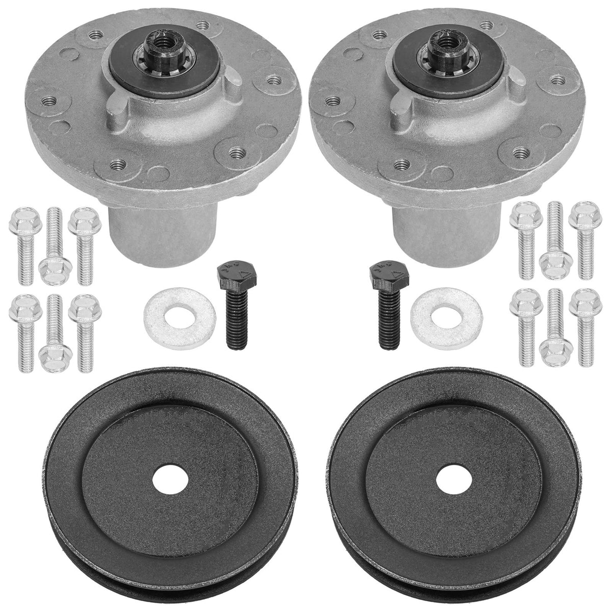 Deck Spindle and Pulley Replacement for Snapper SPX2342 SPX2542 ZTX200 (42") (2000–2000)