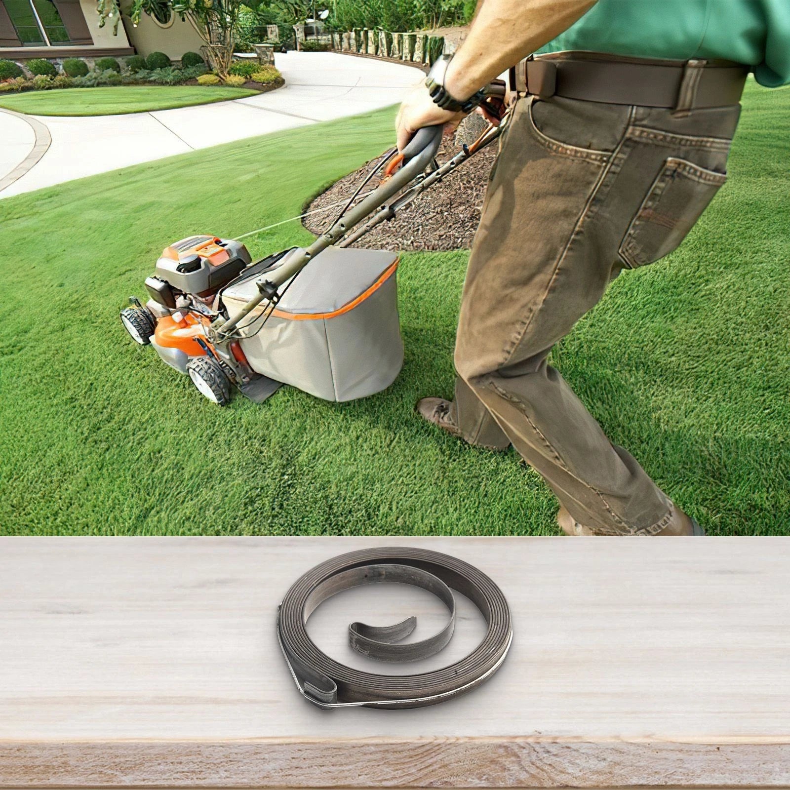 Starter Spring for Honda Lawn Mower (Smooth Recoil Action)